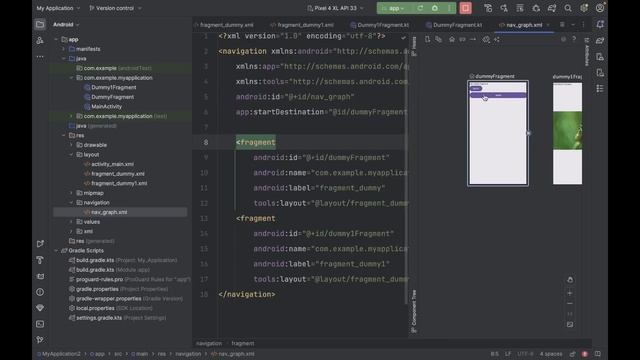 Navigation graph in Kotlin | fragment redirection смотреть онлайн