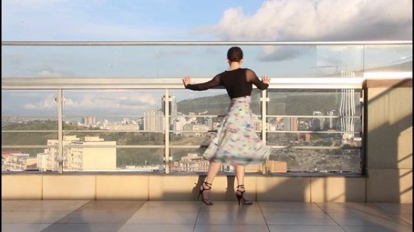 Tekla Gogrichiani - Tango Women's Technique Improvisation. Carlos di Sarli - Bahía Blanca