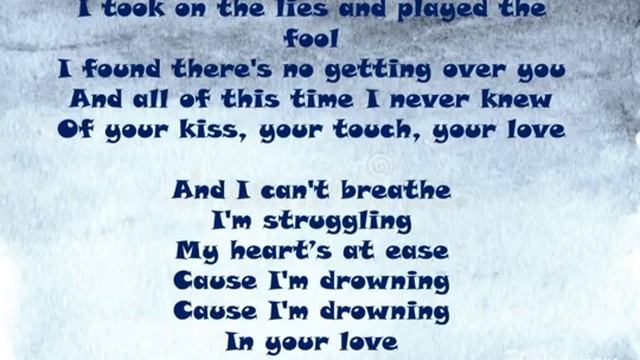Drowning из фильма Статус обновлен песня , музыка, DROWNING смотреть онлайн