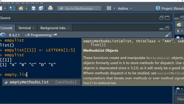 Lists in R | Append Lists in r смотреть онлайн