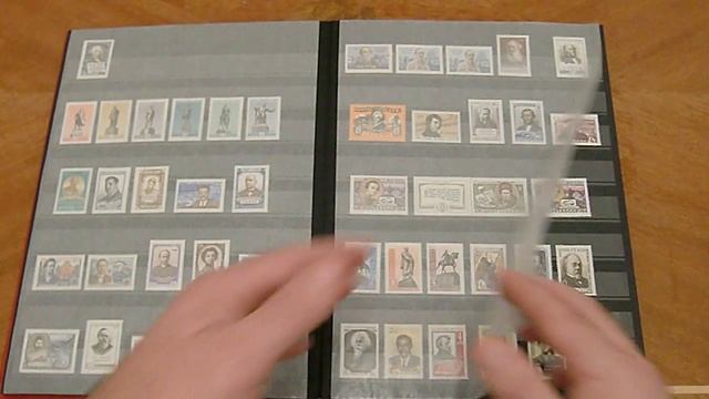Марки СССР. Выдающиеся люди. смотреть онлайн