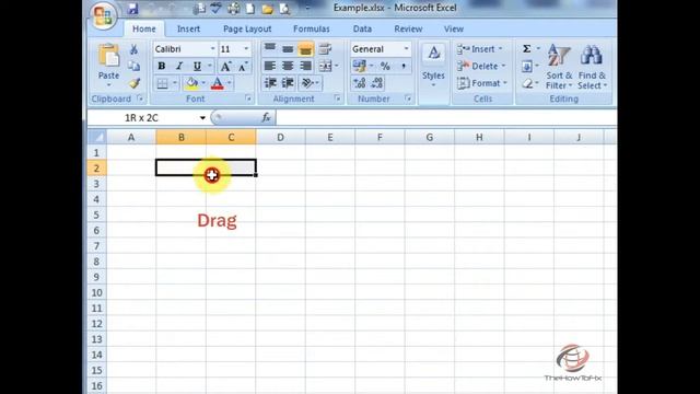 Microsoft Excel Range Selecting Example смотреть онлайн