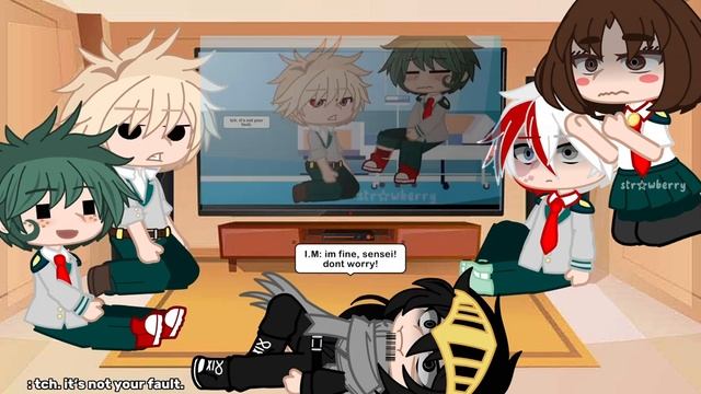 Class 1A React to 'Careful Kacchan!' [] BakuDeku смотреть онлайн