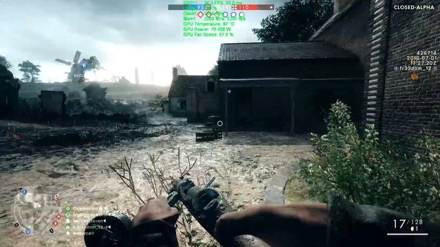 Battlefield 1 | AMD RX 480 | FRAME RATE | MAXED OUT (4k) смотреть онлайн