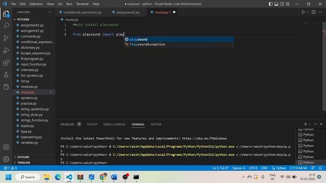 How to play music in vs code first time in utube смотреть онлайн