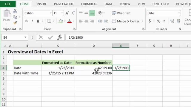 Understand How The Date Calendar System Works In Excel смотреть онлайн