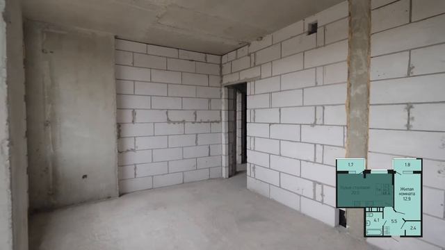 Еврооднушка 48 м2 от застройщика - Купить евро однушку в Краснодаре смотреть онлайн