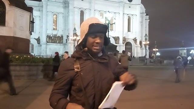 Ike Amadi at Christ the Savior Cathedral Moscow/ Храм Христа Спасителя в Москве смотреть онлайн
