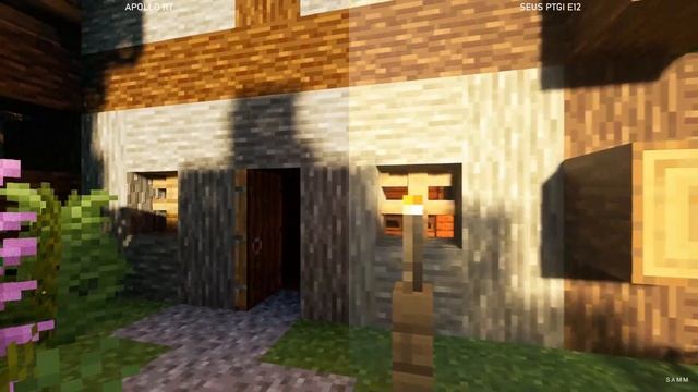 RTX COMPARISON SEUS PTGI E12 vs APOLLO RT | Minecraft Shaders Comparison In Java Edition смотреть онлайн