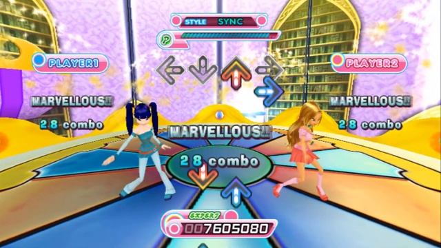 DDR Winx club Sync mode (REACH THE SKY Orbit1 remix) смотреть онлайн