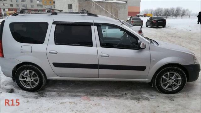 Мега подборка колёс и дисков на Лада Ларгус  (LADA LARGUS )