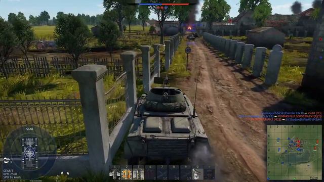 Just Gameplay - WAR THUNDER - China Chi-Ha, смотреть онлайн