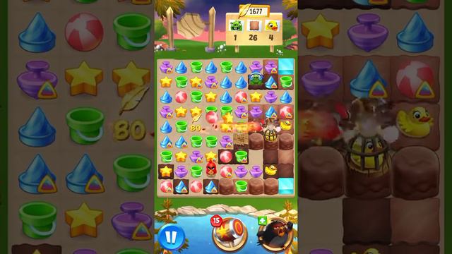 Angry Birds Match [HD] Level 414 смотреть онлайн