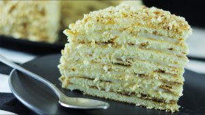 Торт на сковороде со сгущенкой на скорую руку. Торт за час без духовки и печенья.