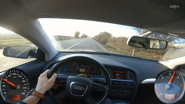 Audi A6 C6 2.7TDI Quattro (140kW) |14| 4K TEST DRIVE POV - V6 SOUND & ACCELERATION?TopAutoPOV