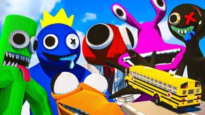 Автомобили против радужных друзей Teardown