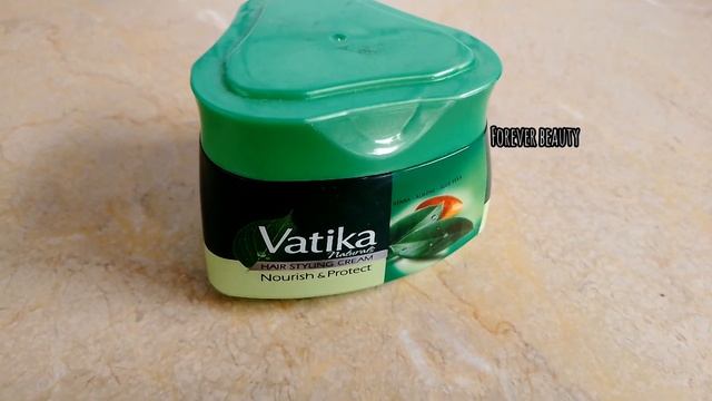 Vatika Naturals Hair Styling Cream ||Nourish & Protect || Uses & Review!!