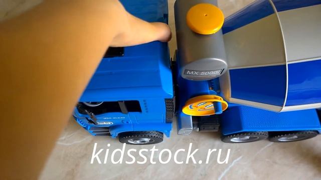 Бетономешалка Bruder (Брудер) смотреть онлайн