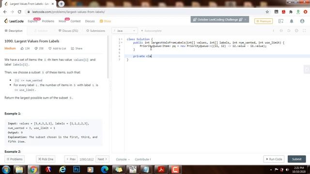 Coding Interview Tutorial 151 - Largest Values from Labels [LeetCode] смотреть онлайн