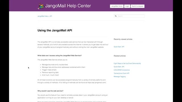 JangoMail: Sending Email via API смотреть онлайн