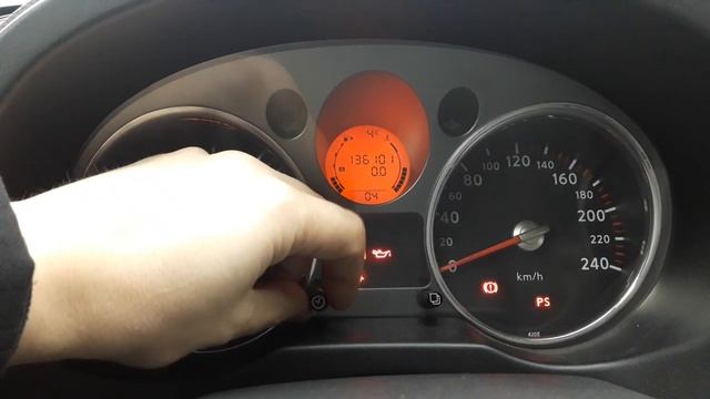 Настройка часов в Nissan X-Trail T31. смотреть онлайн