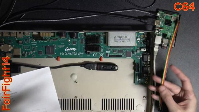 Updating the CPLD on an Ultimate 64 with a serial number #540 or below. (Commodore 64) смотреть онлайн