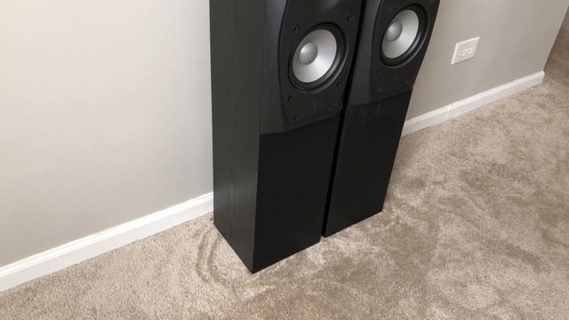 Infinity Entra Two 2 Way Tower Home Floor Standing Speakers смотреть онлайн