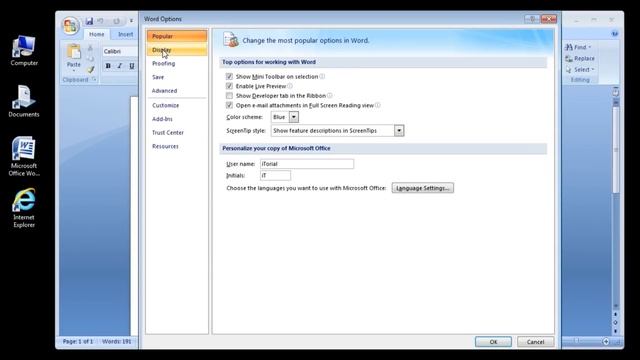 Microsoft Word 2007 Show Or Hide Formatting Marks смотреть онлайн