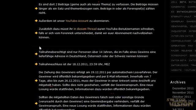 Gewinnspiel: SWTOR Razer Gaming Maus смотреть онлайн