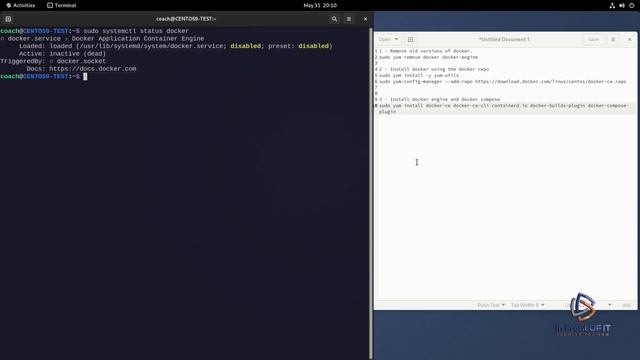 Installing docker on CentOS | Install docker-ce on Centos Stream 9! смотреть онлайн