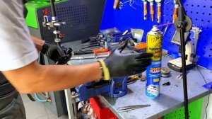 Ремонт и замена деталей дизельной форсунки DENSO автомобиля Mitsubishi - L200 #ремонтфорсунок #l200