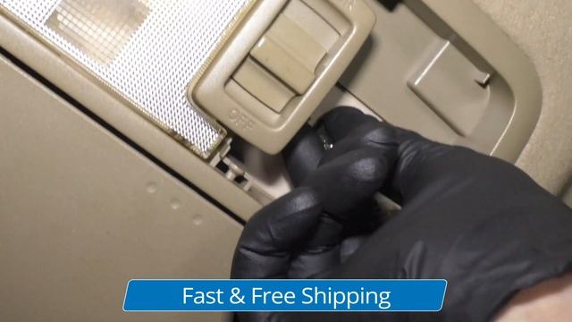 How to Replace Dome Light Bulbs 05-16 Toyota RAV4 смотреть онлайн