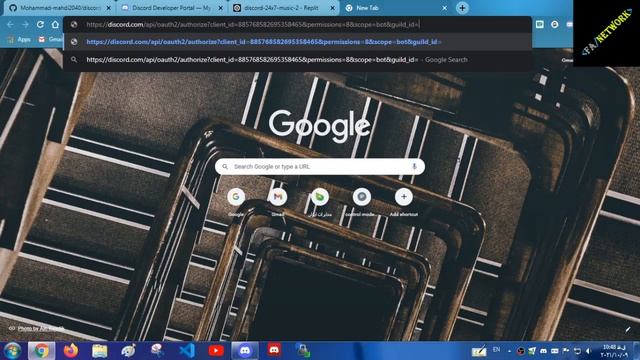 ساخت رادیو بات دیسکورد 24/7 نوع 2|Making Radio Bot Discord 24/7 type 2 смотреть онлайн