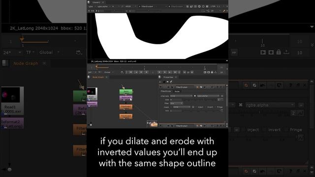 Eliminate holes in your mattes with Dilate Erode | Node Pro Tips With @Split The Diff смотреть онлайн