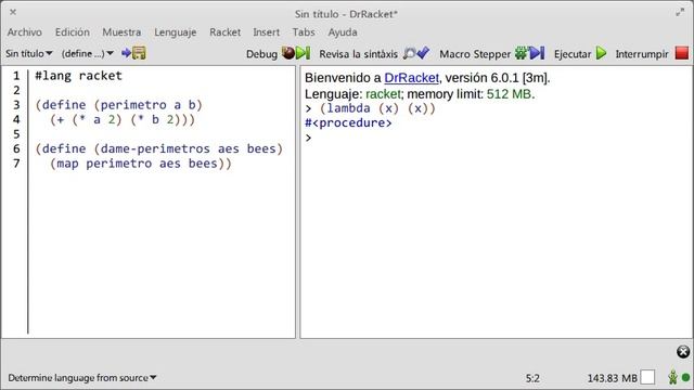 Racket – 7. Funciones lambda (lo básico) смотреть онлайн