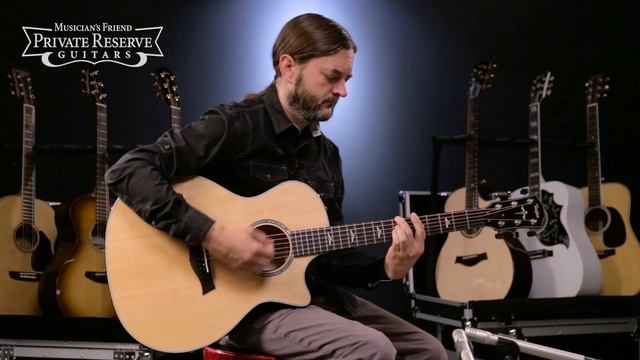 Taylor 614ce V-Class Grand Auditorium Acoustic-Electric Guitar смотреть онлайн