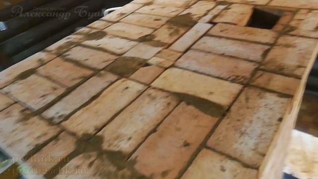 Двухколпаковая печь 3,5 на 4,5 с верхним аккумулятором тепла. смотреть онлайн