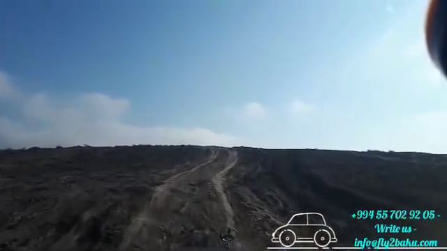 Mud Volcanoes tour - Azerbaijan. смотреть онлайн
