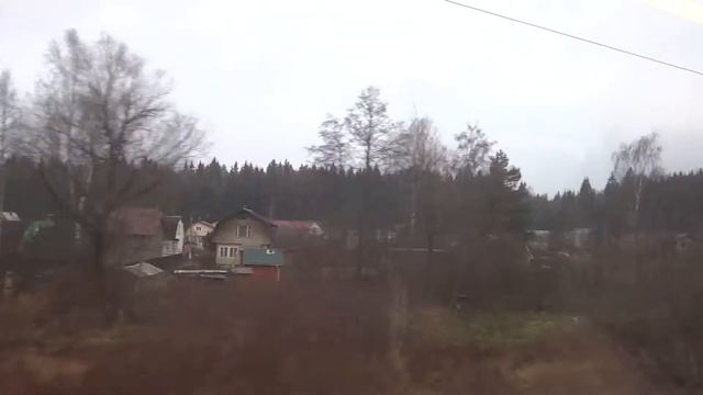 Белорусское направление. Перегон Тучково - Можайск смотреть онлайн