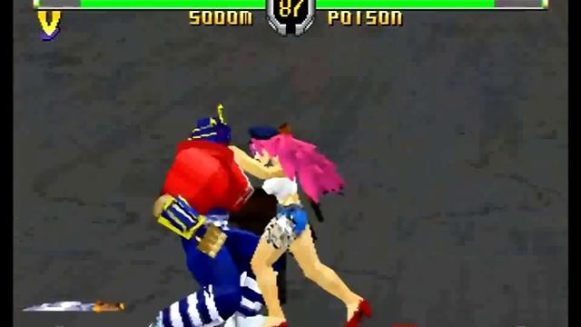 Final Fight Revenge (Sega Saturn) Arcade Mode as Sodom смотреть онлайн