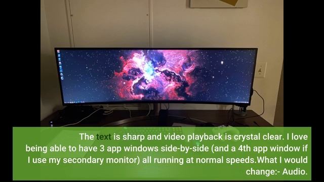 LG 34WL85C-B 34 Inch UltraWide Curved WQHD IPS Monitor With HDR 10,Black