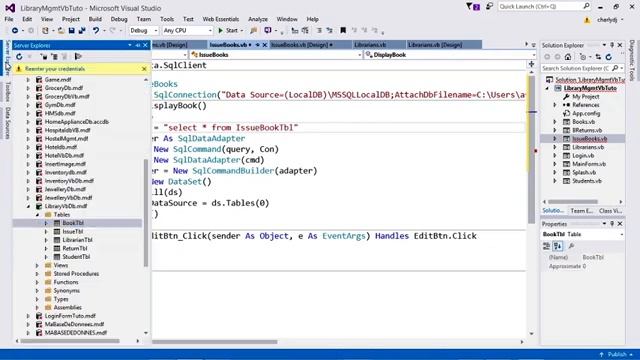 Library Management System Using Vb.Net смотреть онлайн