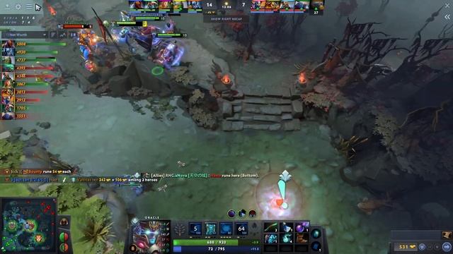 xNova Oracle Hard Support - Dota 2 Patch 7.31b Pro Pub Gameplay смотреть онлайн