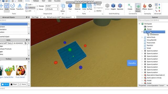 ROBLOX STUDIO (SCRIPTING) (How to make a "Click for food" Thingy for cafe's. смотреть онлайн