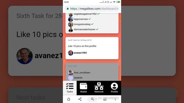 Как ставить лайки в MegaLikes смотреть онлайн