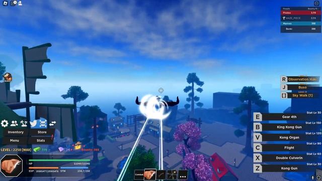[Haze Piece] FULL SHOWCASE DE LA RUBBER GEAR 4 En Haze Piece (Roblox One piece) смотреть онлайн