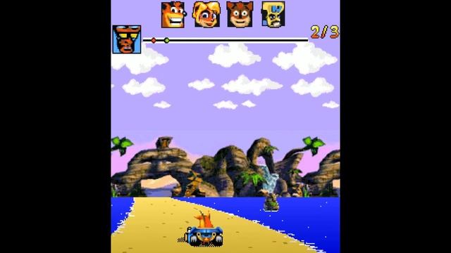 Crash Nitro Kart JAVA GAME (Kaolink 2004) FULL WALKTHROUGH смотреть онлайн