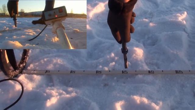 Тест корзиночной катушки для импульсного металлоискателя. смотреть онлайн