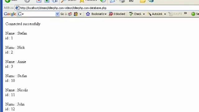 61 Sql In PHP Select Statements смотреть онлайн