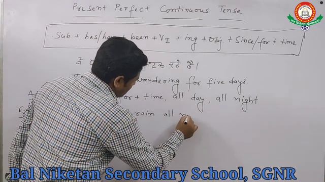 Topic- Tense (Present Perfect Continuous Tense) Date- 14-08-2020 смотреть онлайн